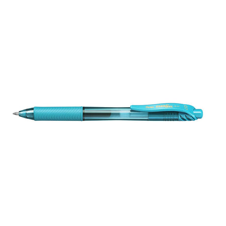 Roller cu gel Pentel EnerGel X, BL107, 0.7 mm, cu mecanism, turquoise Rollere cu gel Pentel 