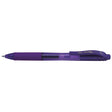 Roller cu gel Pentel EnerGel X, BL107, 0.7 mm, cu mecanism, violet Rollere cu gel Pentel 