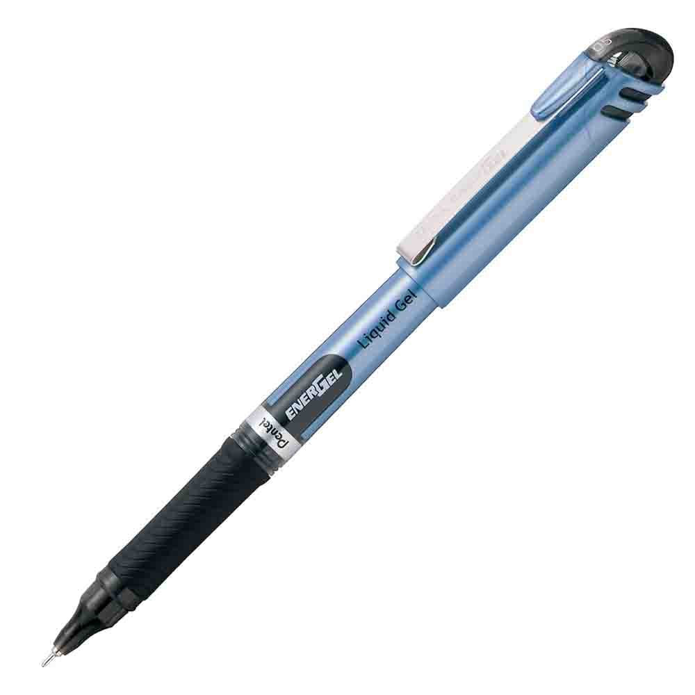 Roller cu gel Pentel EnerGel, BLN15, 0.5 mm, fara mecanism, negru Rollere cu gel Pentel 