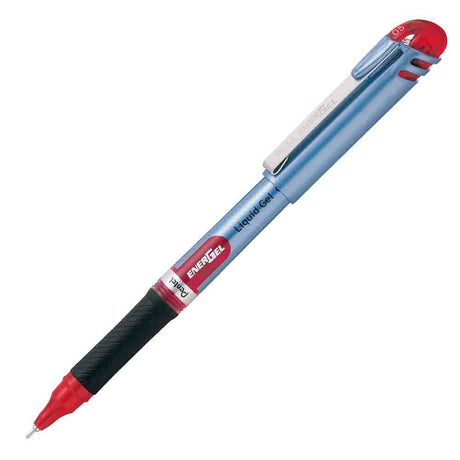 Roller cu gel Pentel EnerGel, BLN15, 0.5 mm, fara mecanism, rosu Rollere cu gel Pentel 