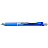 Roller cu gel Pentel EnerGel, BLN75, 0.5 mm, cu mecanism, albastru Rollere cu gel Pentel 