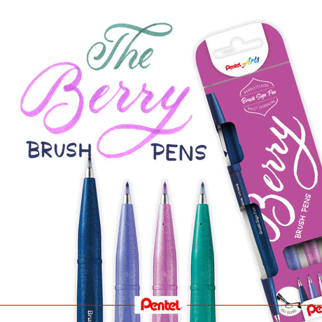 Carioca Pentel pentru scris de mana culori pastel din gradina 4 culori/set Carioca Pentel 