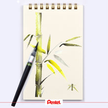 Încarcă imaginea în vizualizatorul Galerie, Pensula Pentel colorata bleumarin Paperie.ro 
