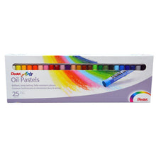 Încarcă imaginea în vizualizatorul Galerie, Creioane cerate Pentel Oil Pastels set 25 buc Paperie.ro 
