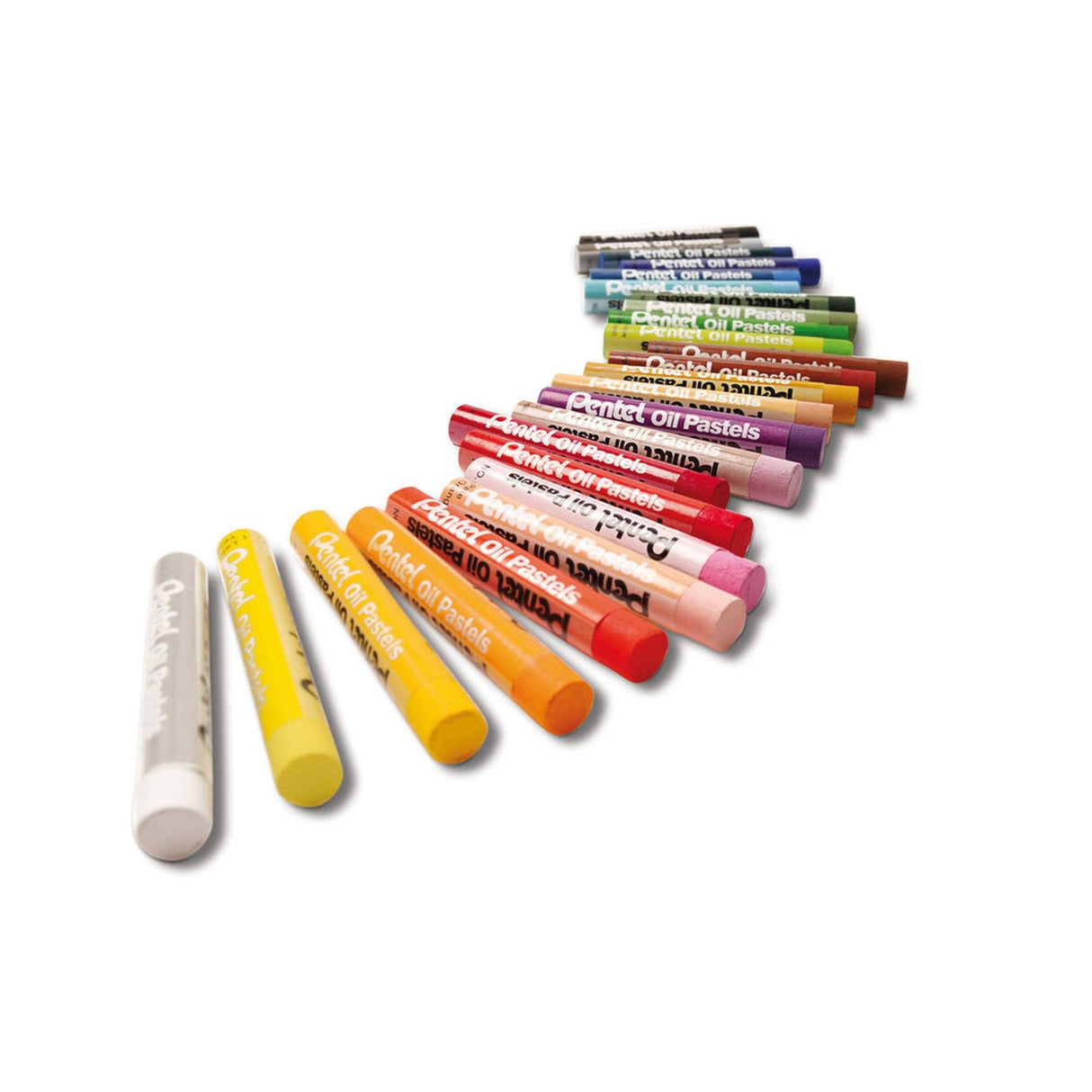 Creioane cerate Pentel Oil Pastels set 25 buc Paperie.ro 