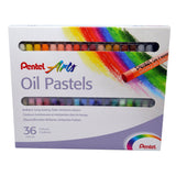 Creioane cerate Pentel Oil Pastels set 36 buc Paperie.ro 