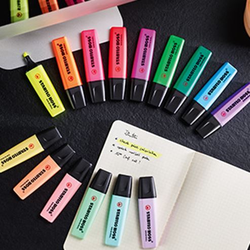 Textmarker Stabilo Boss Original set 6 culori Textmarker Stabilo 