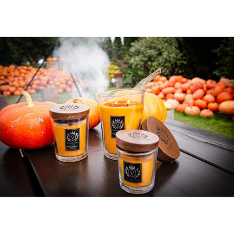 Lumanare parfumata Vellutier, 90 g, Spiced Pumpkin Soufflé Lumanare parfumata Vellutier 