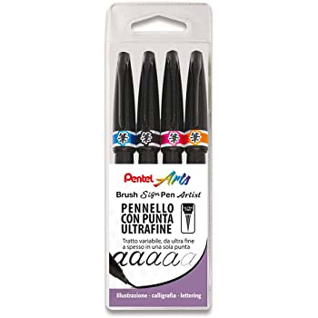 Carioca Pentel pentru scris de mana culori primare 4 culori/set Carioca Pentel 