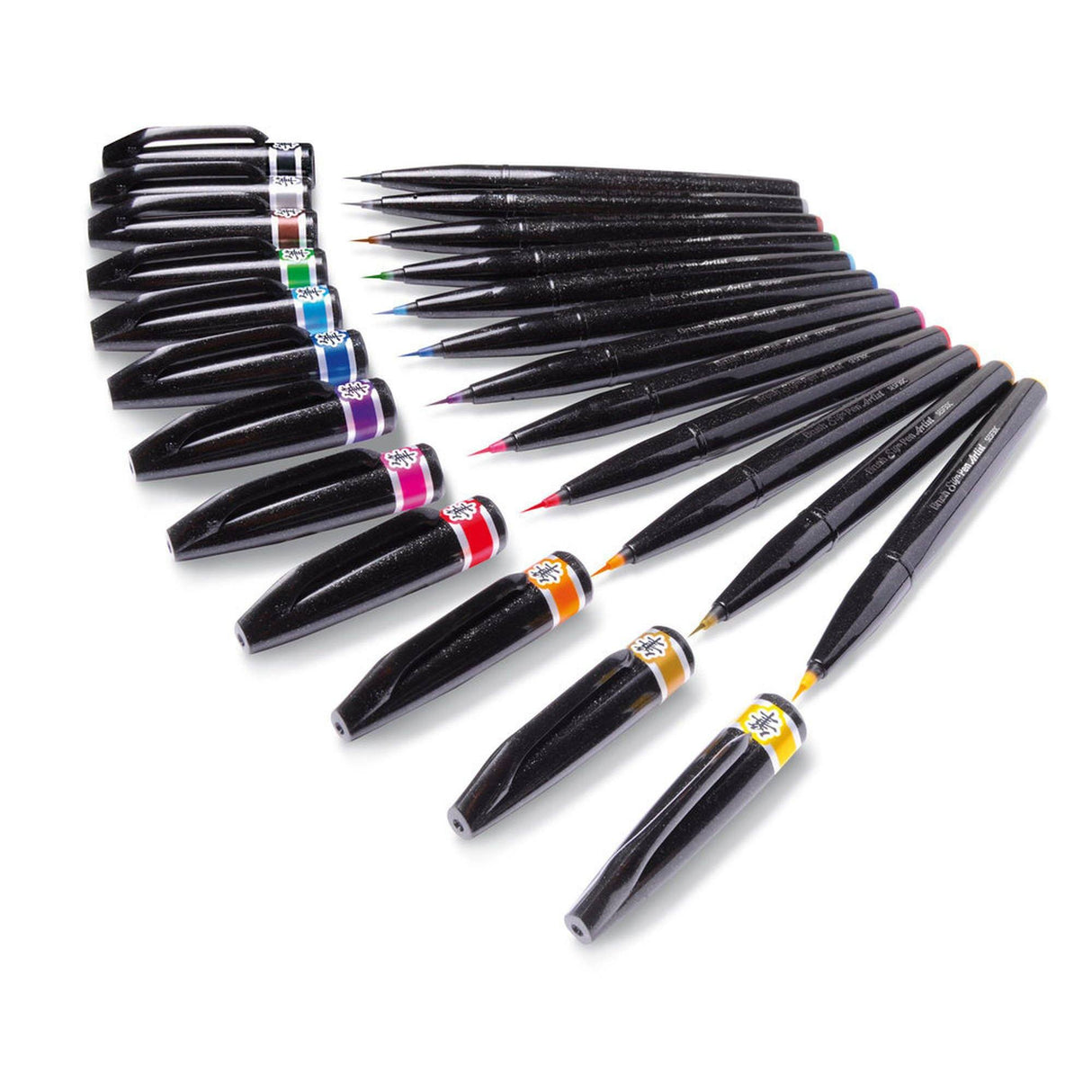 Pensula colorata ultra fina ARTIST SET 12 buc Paperie.ro 