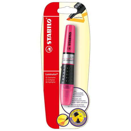 Textmarker Stabilo Luminator, roz, blister Textmarkere Stabilo 