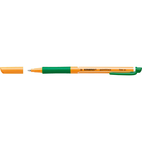 Roller cu gel Stabilo pointVisco, verde Rollere cu gel Stabilo 
