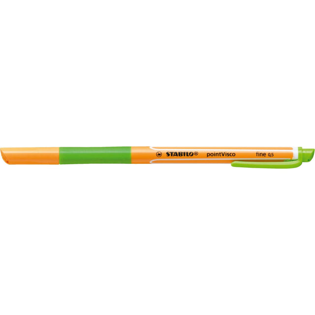 Roller cu gel Stabilo pointVisco, verde deschis Rollere cu gel Stabilo 