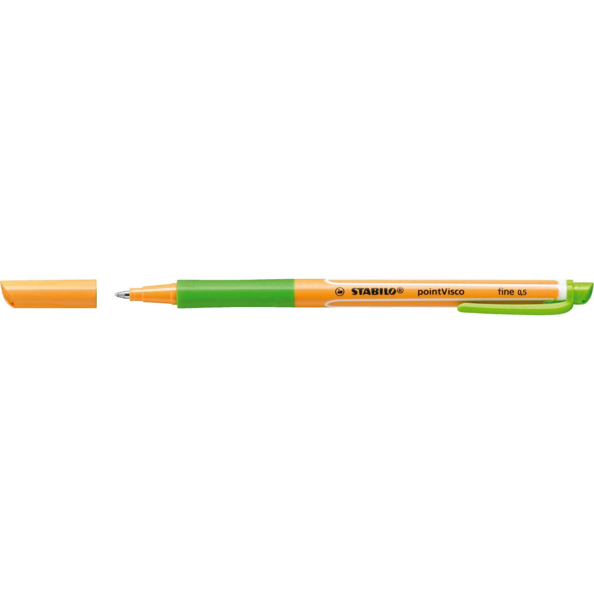 Roller cu gel Stabilo pointVisco, verde deschis Rollere cu gel Stabilo 