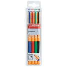 Încarcă imaginea în vizualizatorul Galerie, Roller cu gel Stabilo pointVisco, 4 culori / set Roller Stabilo 
