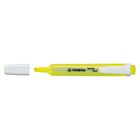 Textmarker Stabilo swing cool, galben Textmarkere Stabilo 