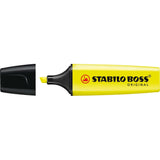 Textmarker Stabilo Boss Original, galben Textmarkere Stabilo 