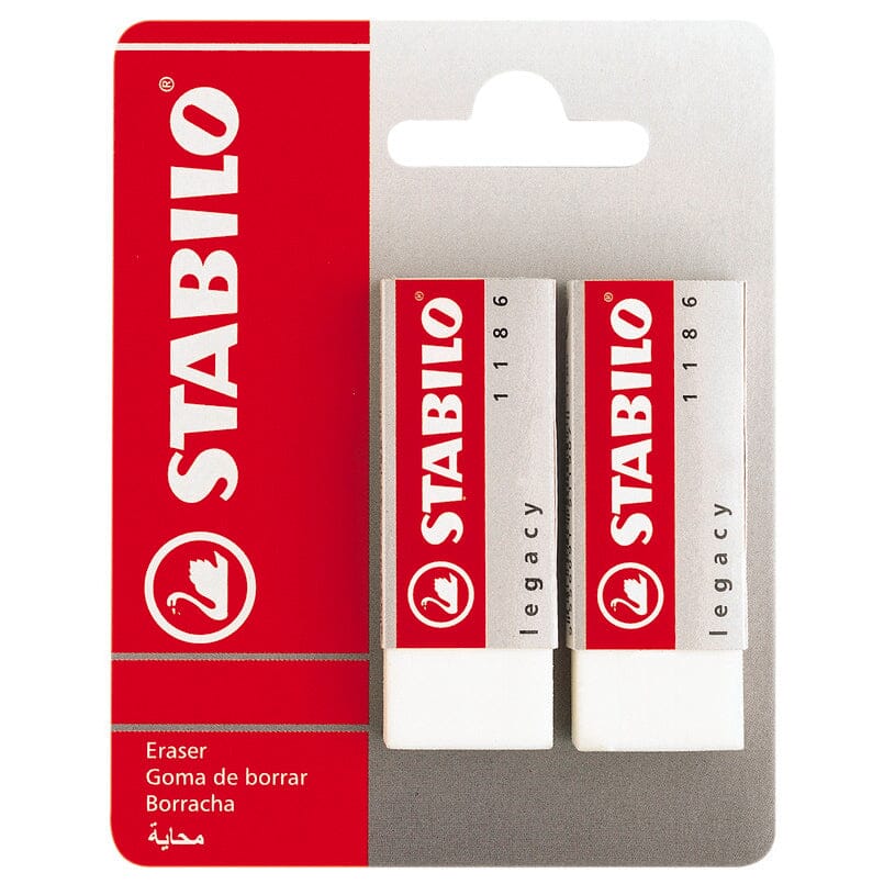 Radiera Stabilo Legacy 1186, alb, 2 bucati / set Accesorii birou Stabilo 