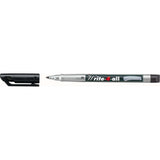 Marker permanent Stabilo Write-4-all, M, negru Markere Stabilo 