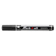 Marker permermanent Stabilo Mark-4-all, F, varf rotund, negru Markere Stabilo 