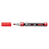 Marker permermanent Stabilo Mark-4-all, F, varf rotund, rosu Markere Stabilo 