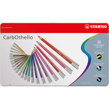 Încarcă imaginea în vizualizatorul Galerie, Creioane colorate Stabilo CarbOthello, 36 culori / set, cutie metalica Creioane colorate Stabilo 
