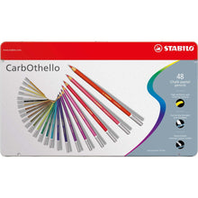 Încarcă imaginea în vizualizatorul Galerie, Creioane colorate Stabilo CarbOthello, 48 culori / set, cutie metalica Creioane colorate Stabilo 
