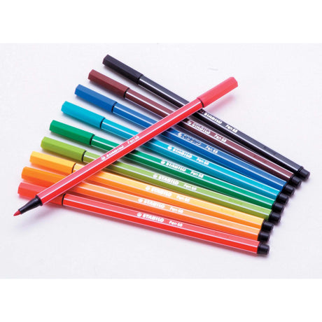 Carioca Stabilo Pen 68 10 culori/set Carioca Stabilo 