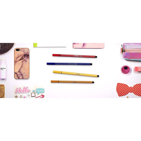 Carioca Stabilo Pen 68 10 culori/set Carioca Stabilo 