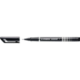 Fineliner Stabilo Sensor, F, negru Finelinere Stabilo 