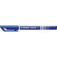 Fineliner Stabilo Sensor, F, albastru Finelinere Stabilo 