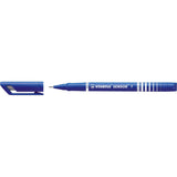 Fineliner Stabilo Sensor, F, albastru Finelinere Stabilo 