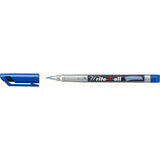 Marker permanent Stabilo Write-4-all, S, albastru Markere Stabilo 