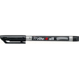 Marker permanent Stabilo Write-4-all, S, negru Markere Stabilo 