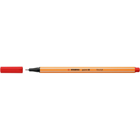 Fineliner Stabilo Point 88, red Finelinere Stabilo 