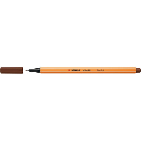Fineliner Stabilo Point 88, brown Finelinere Stabilo 