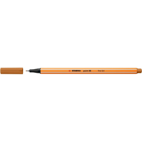 Fineliner Stabilo Point 88, dark ochre Finelinere Stabilo 