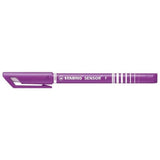 Fineliner Stabilo Sensor, F, lila Finelinere Stabilo 