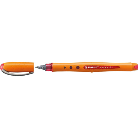 Roller Stabilo Worker fine, F, rosu Rollere Stabilo 