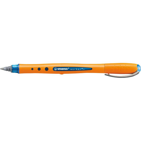 Roller Stabilo Worker fine, F, albastru Rollere Stabilo 
