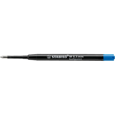 Rezerva roller Stabilo Ballpoint, M, albastru, set Rollere cu gel Stabilo 