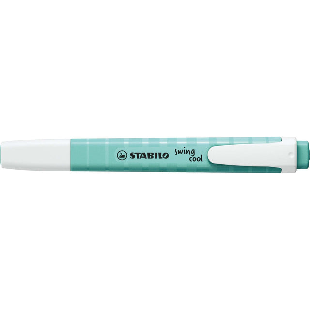 Textmarker Stabilo swing cool Pastel, touch of turquoise Textmarkere Stabilo 