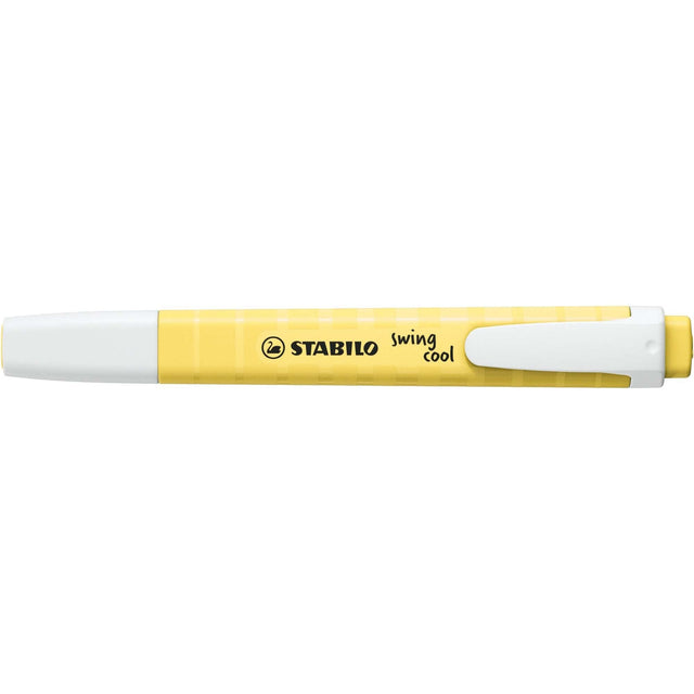 Textmarker Stabilo swing cool Pastel, milky yellow Textmarkere Stabilo 