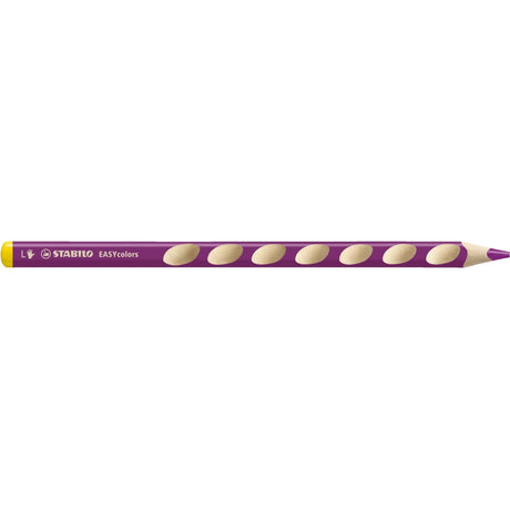 Creion colorat Stabilo EASYcolors, pentru stangaci, violet Creioane colorate Stabilo 