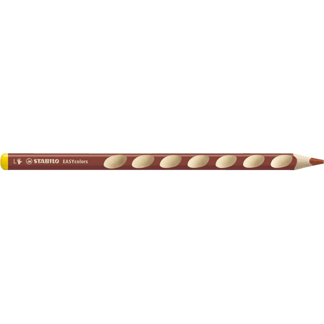 Creion colorat Stabilo EASYcolors, pentru stangaci, maro Creioane colorate Stabilo 