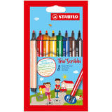 Carioca Stabilo Trio Scribbi, 8 culori / set Carioca Stabilo 