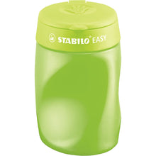 Încarcă imaginea în vizualizatorul Galerie, Ascutitoare Stabilo EASYsharpener, pentru dreptaci, dubla, cu container, verde Accessorii Birou Stabilo 
