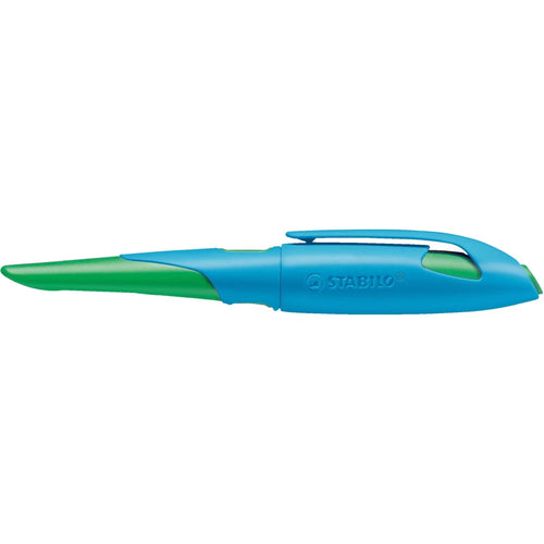 Stilou Stabilo EASYBirdy, M, pentru stangaci, albastru / verde Stilouri Stabilo 