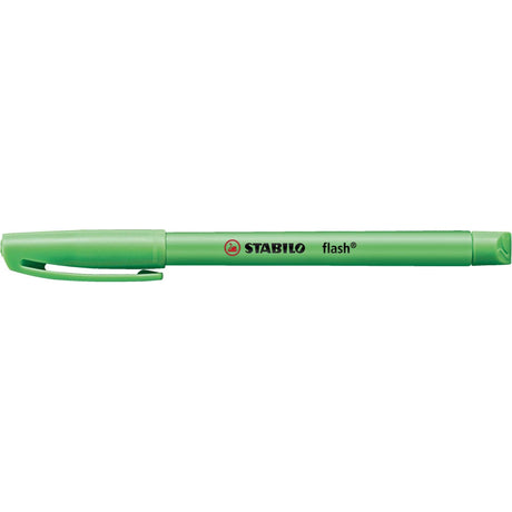 Textmarker Stabilo Flash, verde Textmarkere Stabilo 