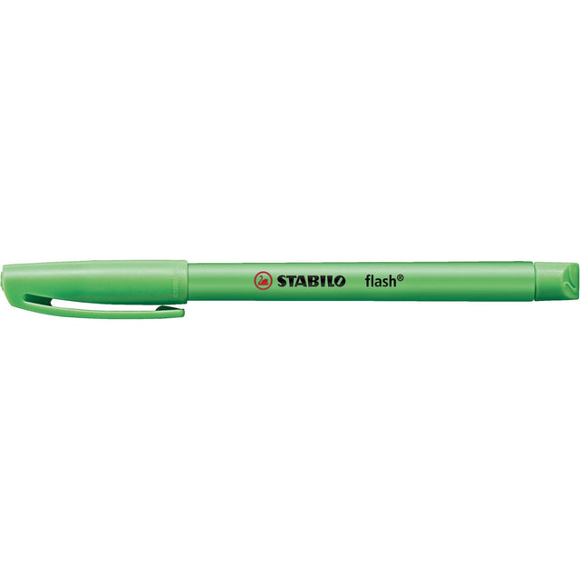 Textmarker Stabilo Flash, verde Textmarkere Stabilo 